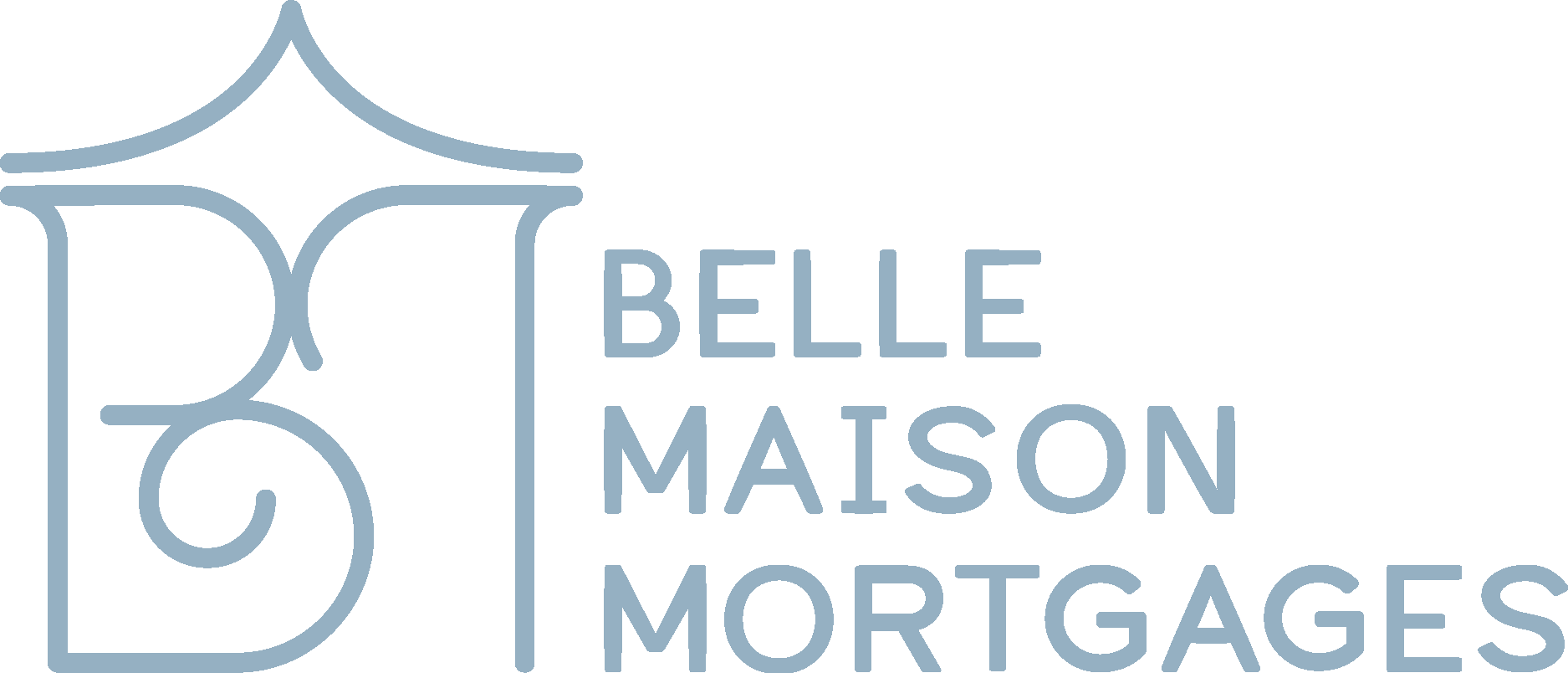 Belle Maison Mortgage Solutions Logo Vector Logo